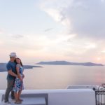 Romantic Engagement Photos in Oia, Santorini