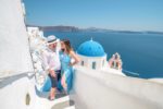 Flying Santorini Dress Photoshoot Price & Rentals