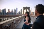 Engagement Photos at Golden Hour in Brooklyn