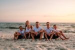 Sunset Family Mini Session in Rosemary Beach