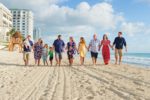 This Colorful Wardrobe Pops in Family Beach Photos in Cancun