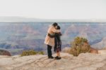 Marriage Proposal at Yavapai Point, Grand Canyon
