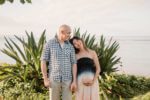 Hawaii Family Maternity Photoshoot at Baby Beach