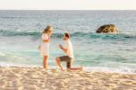 A dreamy Cabo marriage proposal with a stunning ocean backdrop