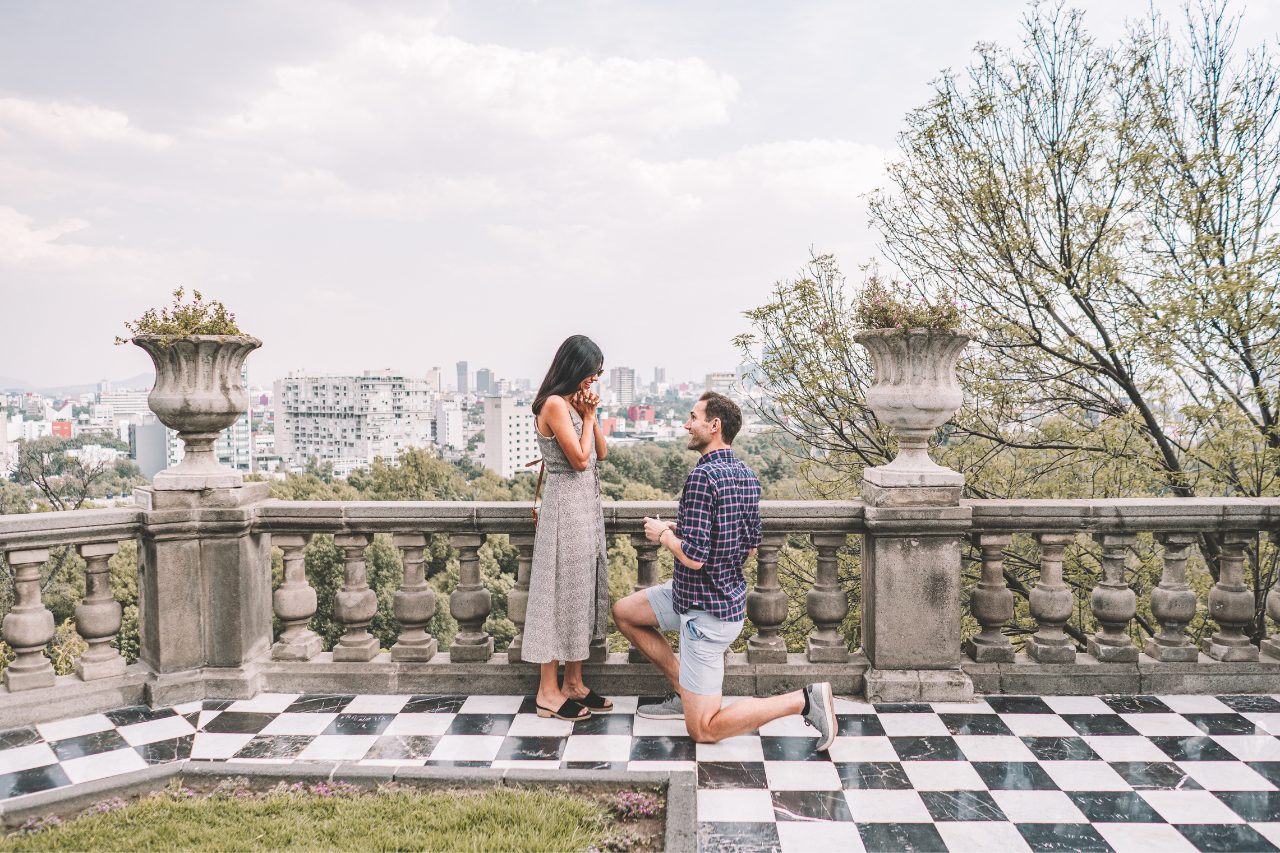 featured photo spot in Mexico City for proposals photo shoots