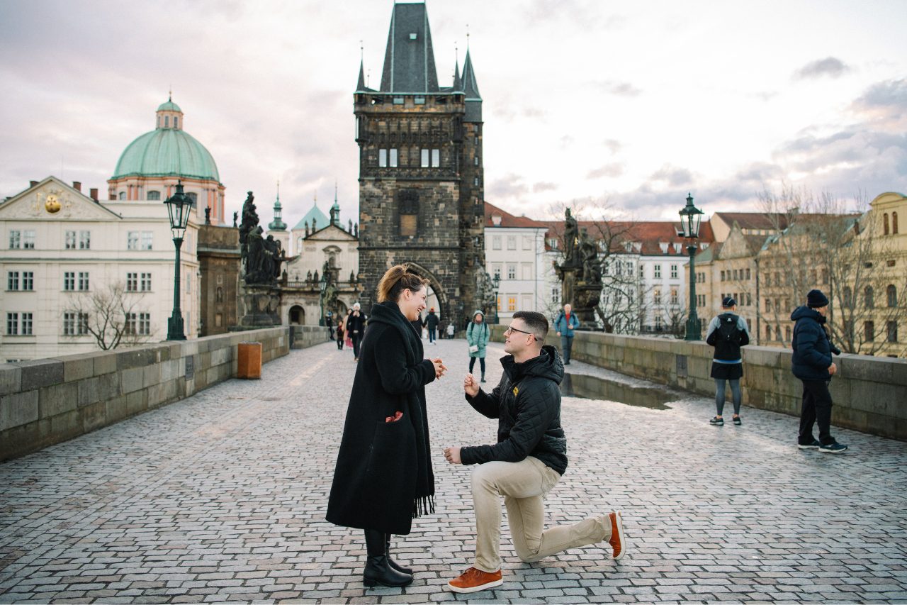 featured photo spot in Prague for proposals photo shoots