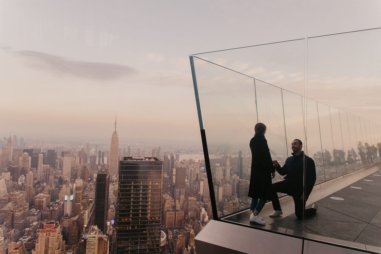 featured photo spot in New York City for proposals photo shoots