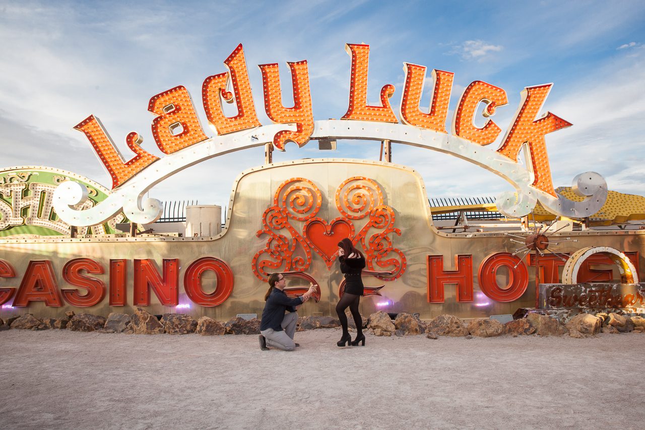 featured photo spot in Las Vegas for proposals photo shoots