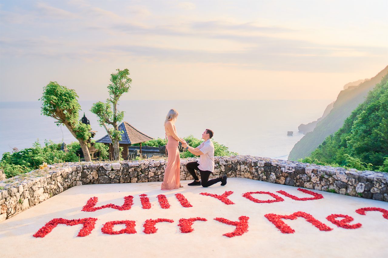 featured photo spot in Bali for proposals photo shoots