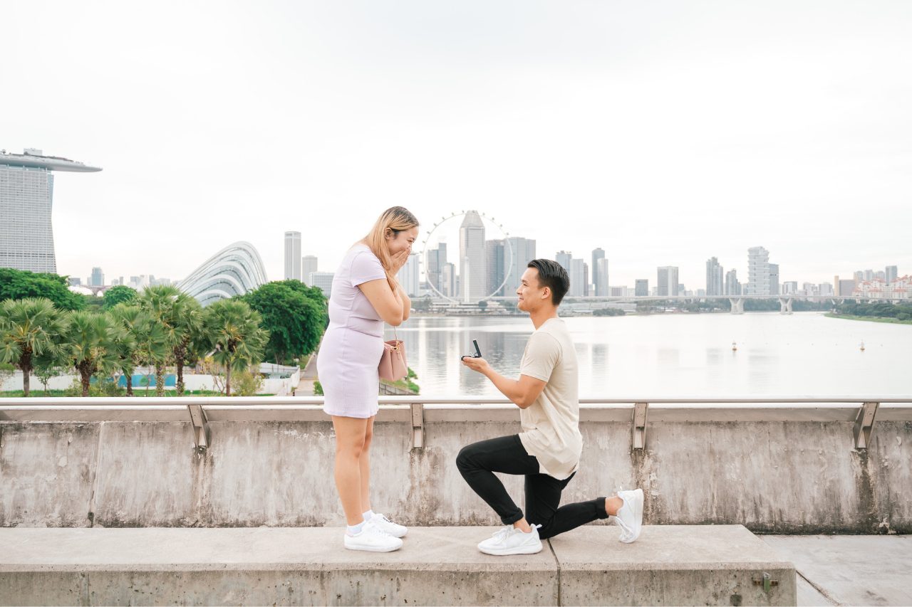 hire a proposal photograhper in Singapore