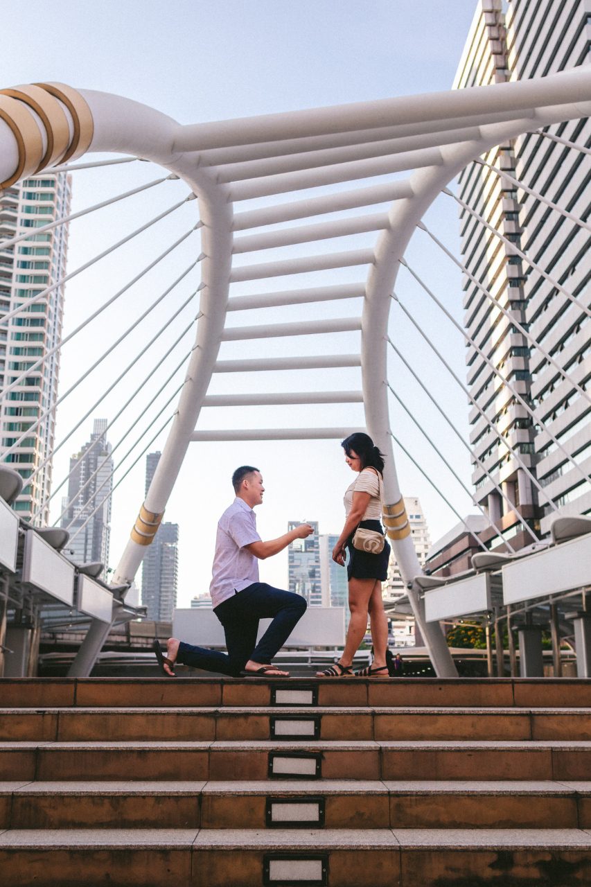 hire a proposal photograhper in Thailand